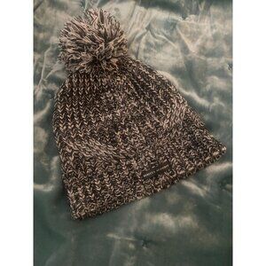 NWOT Rebecca Minkoff Black and White Knit Pom Pom Beanie OS